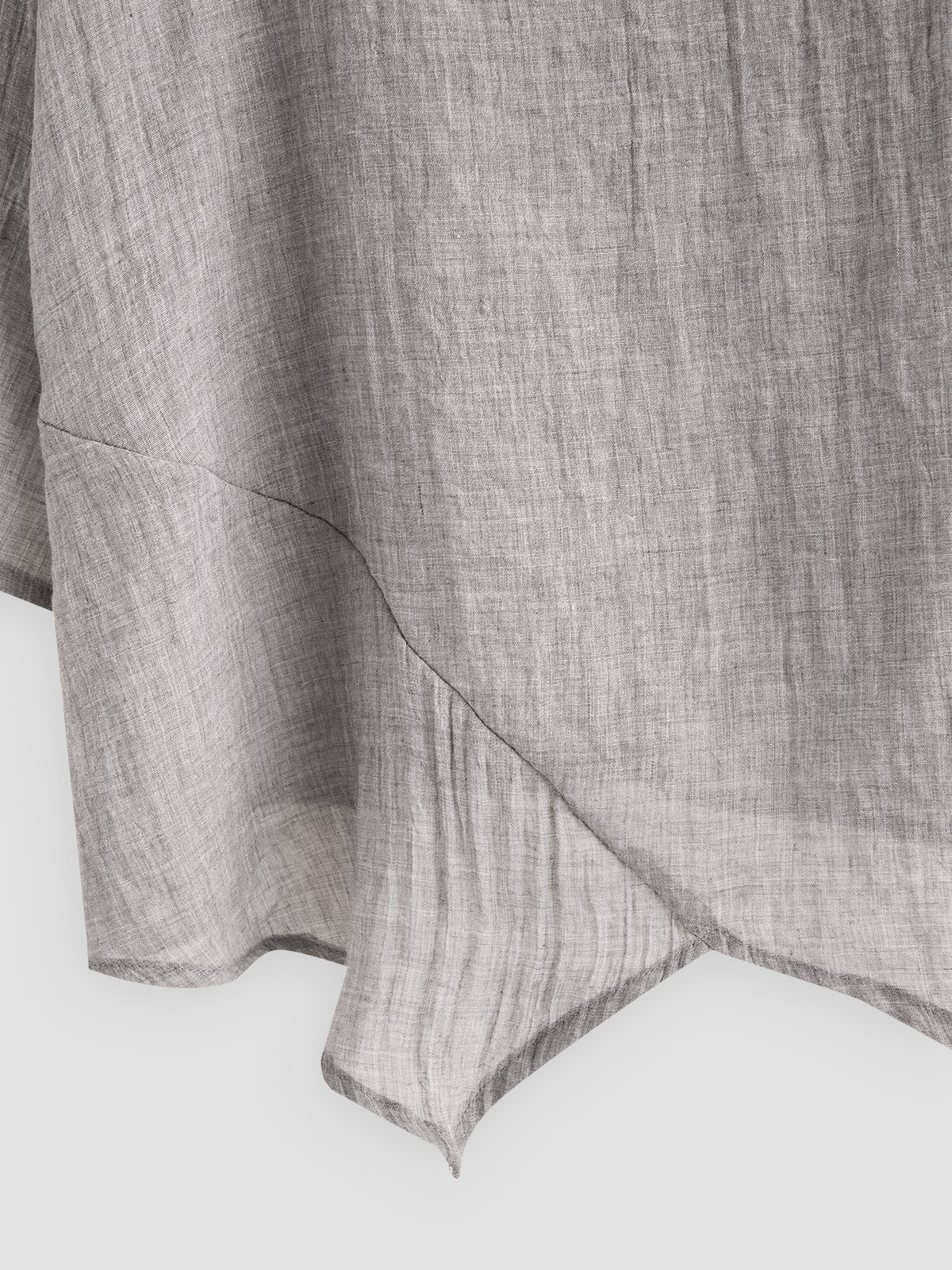 Oversize Sciolto Lino Donna Estate camicia (il Tessuto è un po Trasparente, tu bisogno a indossare esso con a tubo superiore)