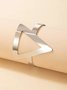 Ins Vintage Triangolo Argento Braccialetto